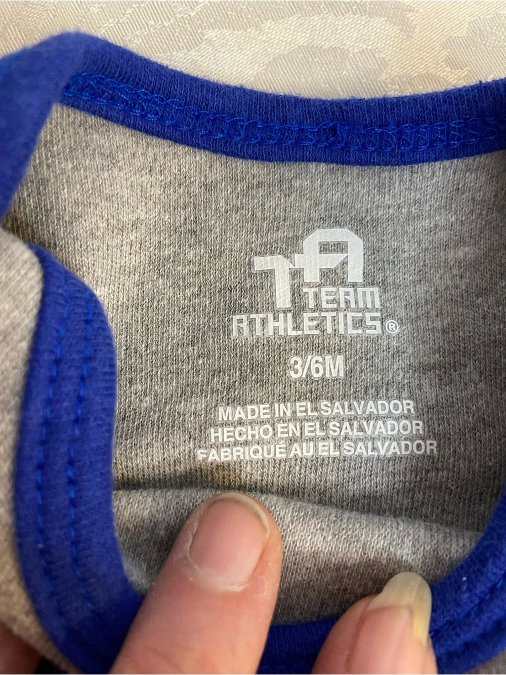 Florida Gators Baby Bodysuit - Gray & Blue Size 3-6 Months